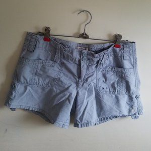 Grey Cargo Shorts
